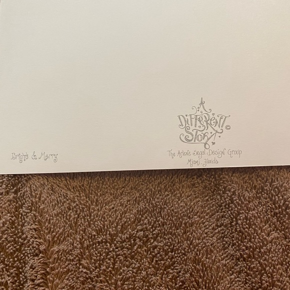 Luxury 23 Oversized Elegant Christmas Invitations - Picture 6 of 6